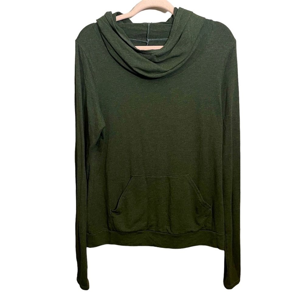 Wulfka cowl neck pullover bamboo rayon sweater